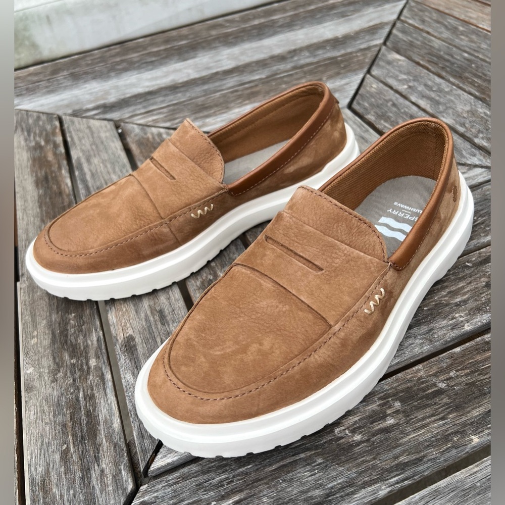 Sperry Cabo II Penny Loafer Brown - Size 7 - Picture 13 of 15